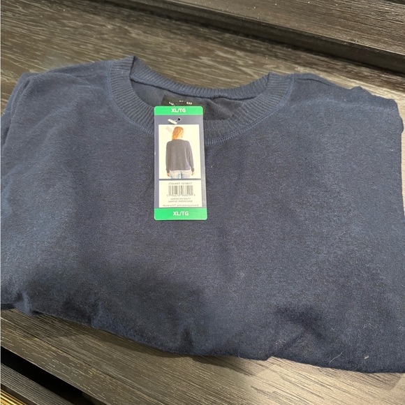 NWT Lucky brand women’s blue sweater XL - Picture 1 of 2